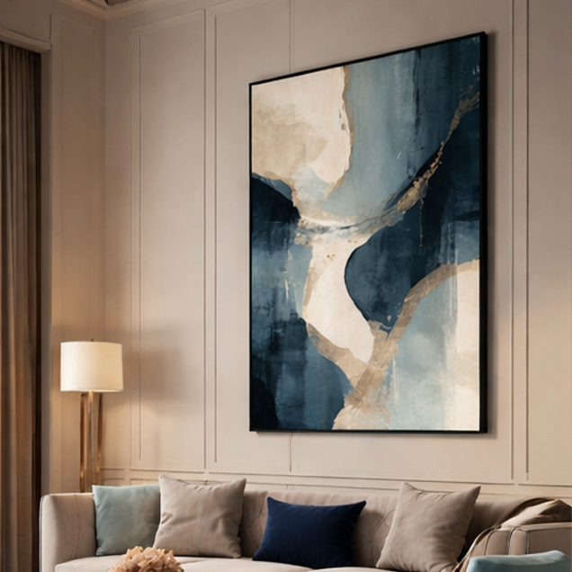 Abstract Azure Painting Product image